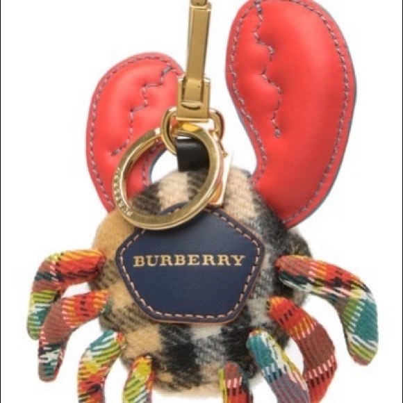 NWT BURBERRY CRAB LIMITED EDITION KEYCHAIN - Picture 2 of 6